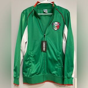 NWT Panna Mexico jacket. Sz Youth XL. Green